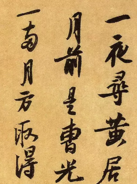 蘇軾書(shū)法賞析 書(shū)法作品《一夜帖》