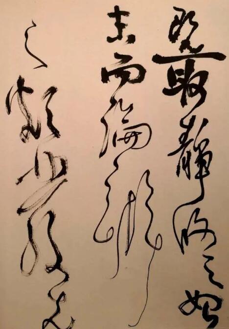 她一直研究歷代高僧狂草書(shū)法 終成為書(shū)法藝術(shù)家