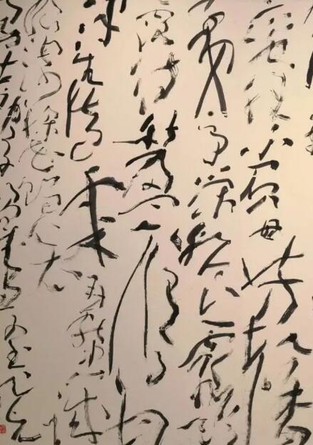 為什么張旭光的書(shū)法作品總是散亂不堪 讓人心亂如麻