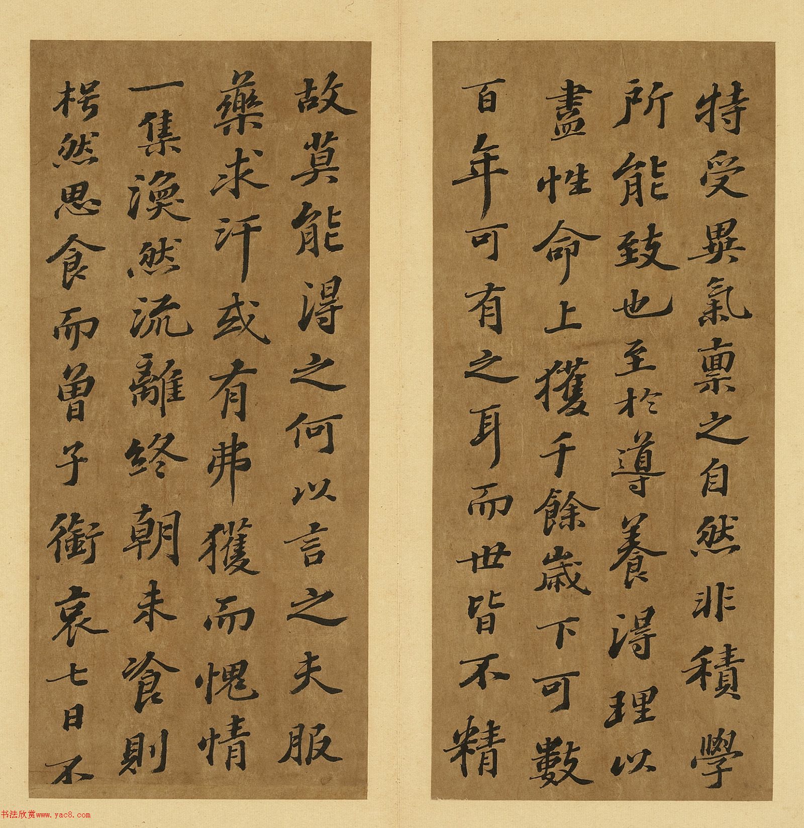 蘇軾行書養(yǎng)生論真跡冊(cè)