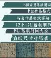 “ 書法 · 格式大全表 … ” ?你知道這幾個？