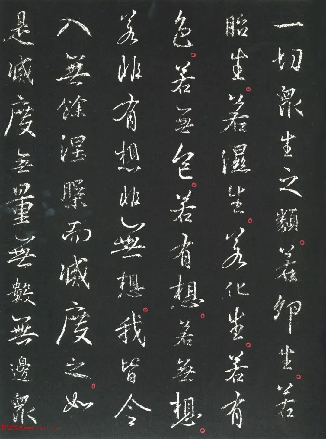 王羲之行書(shū)《金剛經(jīng)》集字版