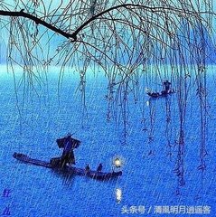 舟中雨夜