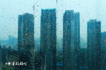 雨霽登北岸寄友人