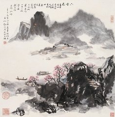 奉使新安自桐廬縣經(jīng)嚴(yán)陵釣臺(tái)宿七里灘下寄使院諸公