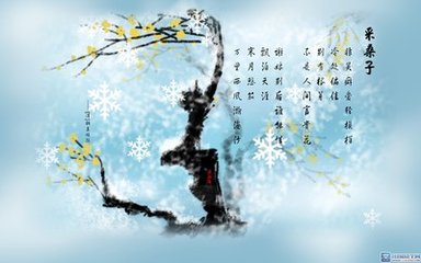 采桑子·塞上詠雪花