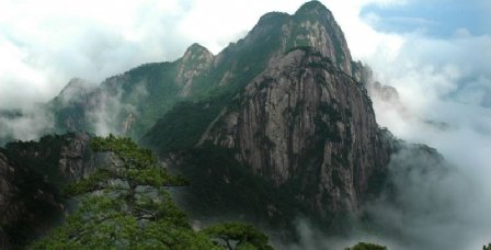 青陽館望九子山