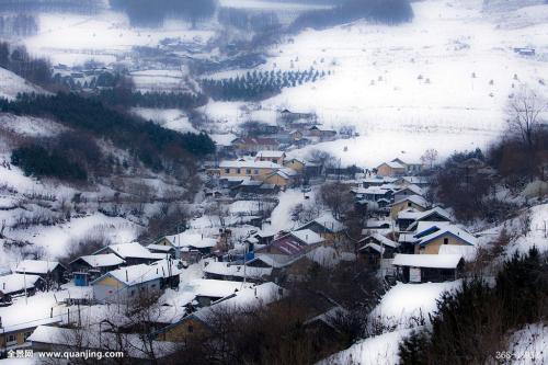 山村冬暮