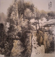 山齋獨(dú)坐贈(zèng)薛內(nèi)史