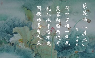 鷓鴣天（續(xù)采蓮曲）