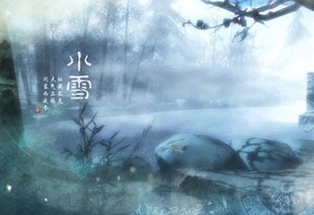 臘初小雪后圃梅開二首