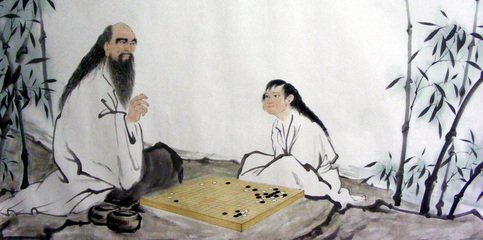 和宋永兄圍棋青字韻因成五絕