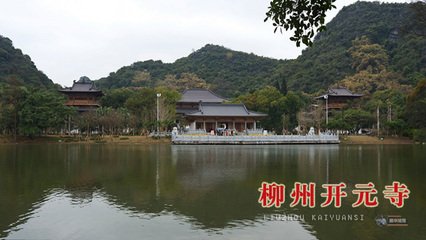 柳州開元寺夏雨