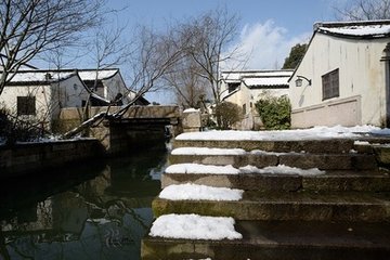 同仲達雪后踰小山游蔡氏園得紅梅數枝奇絕因